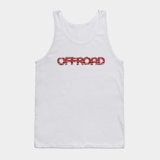 Offroad Tracks (RED) Tank Top